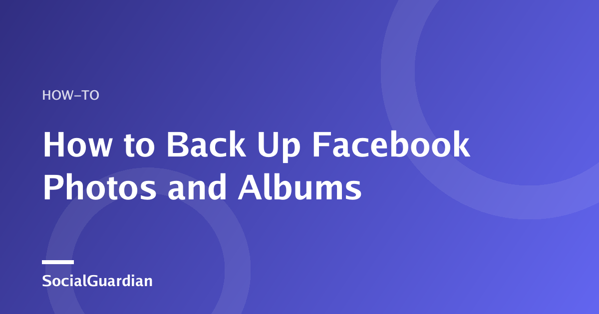 A laptop displaying an organized backup of Facebook photos and albums